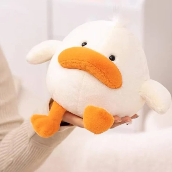 Jellycat Delia Duck 23cm Plush – Grumpy & Quirky Stuffed Toy With Tags