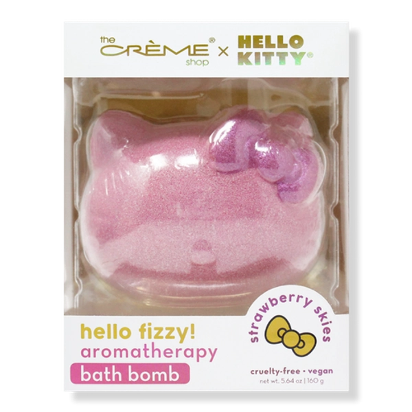 Hello Kitty Hello Fizzy! Aromatherapy Bath Bomb - Strawberry Skies