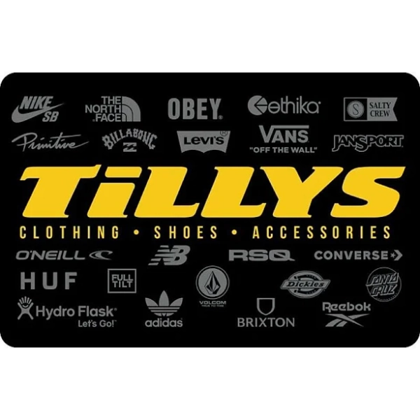 Tilly's $50 Gift Card (Email Delivery)