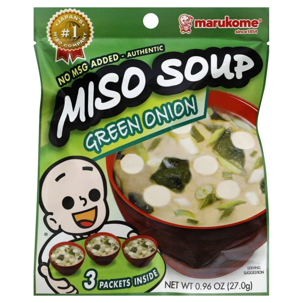 Marukome Miso Instant Soup Packs - Green Onion