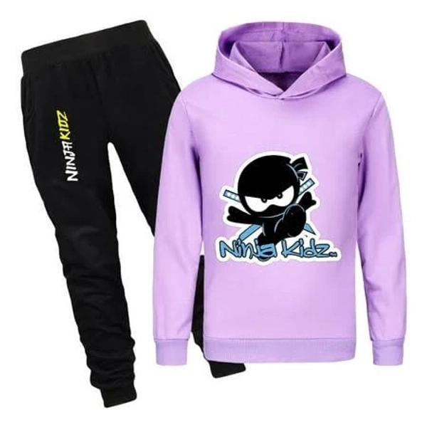 Thombase Ninja Hoodie and Jogger Pants Set