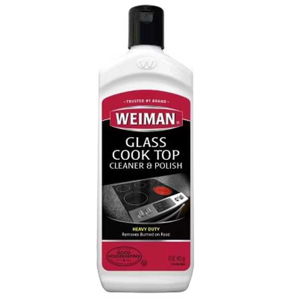 Weiman Unscented Glass Cooktop Cleaner & Polish Cream - 15oz