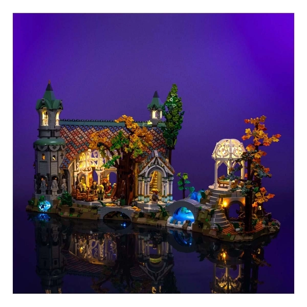 Light My Bricks LEGO The Lord of the Rings Rivendell Light Kit