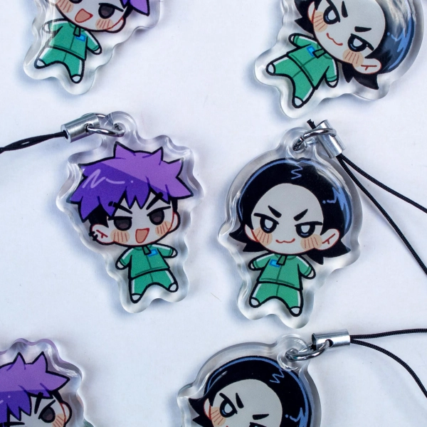230 and 124 Phone Charm