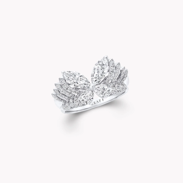 Butterfly Diamond Ring