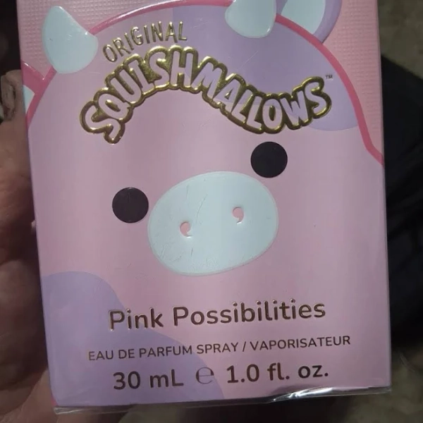 Squishmallows Original Pink Possibilities Eau De Parfum 30mL / 1 Fl Oz BNIB - New Beauty
