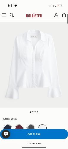Bell Sleeve Shirt