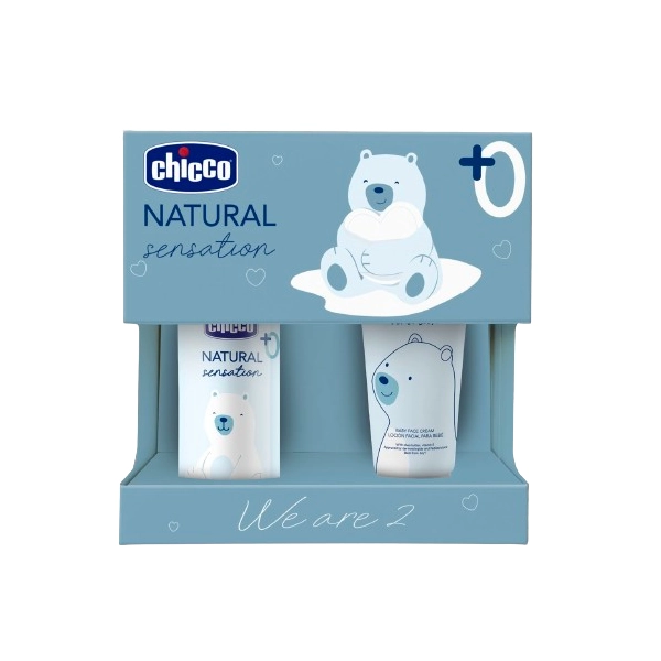 Chicco Aceite de Masajes y Crema Nat. Sensation
