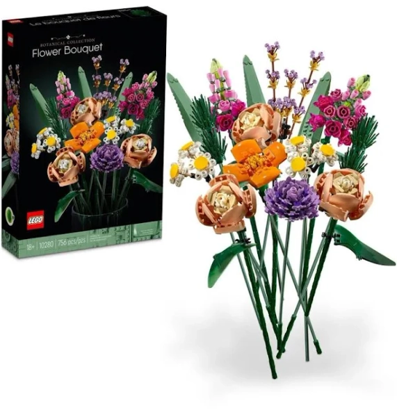 LEGO Botanicals Flower Bouquet Building Playset