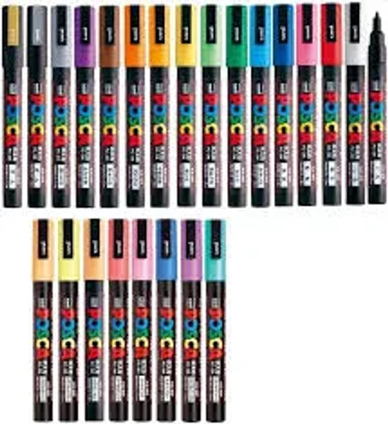 Posca Full Range Bundle Set Paint Marker