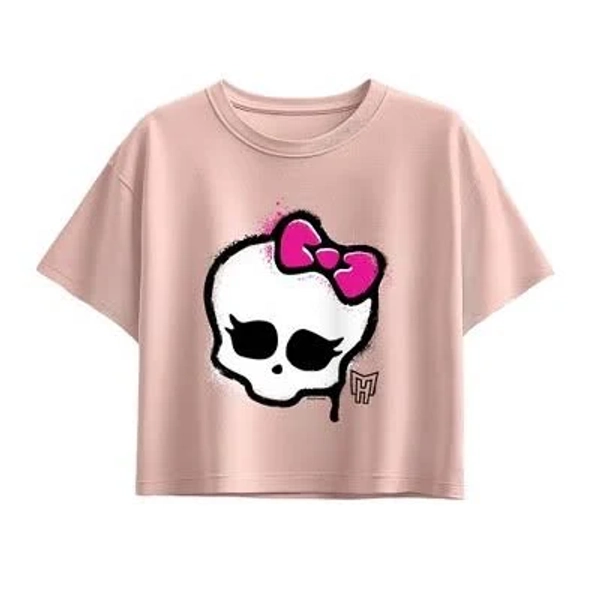 Monster High Skull Graffiti Logo T-Shirt