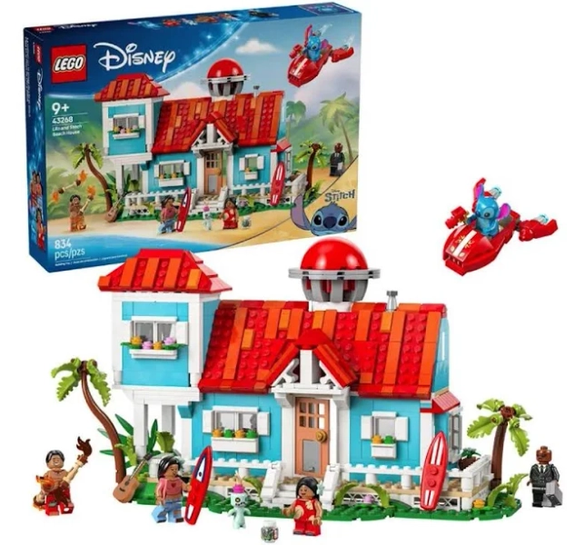 LEGO Disney Lilo and Stitch Beach House