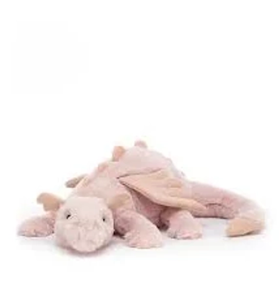 Jellycat Rose Dragon 26"-Christmas gifts