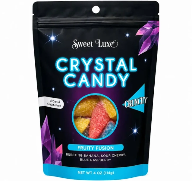 Sweet Luxe Fruity Fusion Crystal Candy
