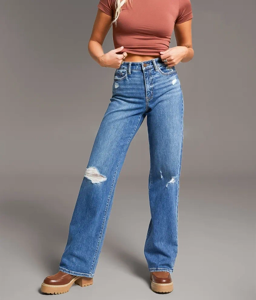 22 Kratzer Parker Wide Leg Stretch Jean