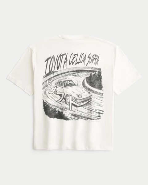 Boxy Toyota Celica Supra Graphic Tee