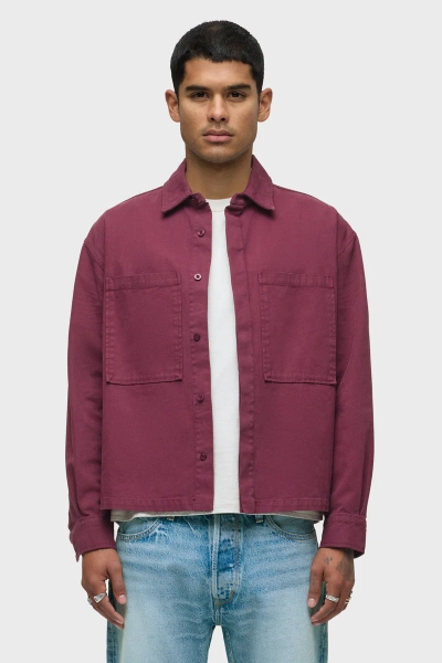 Relaxed Long Sleeve Overshirt