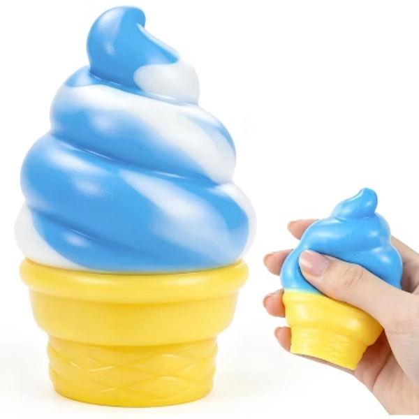 Link Ice Cream Cone Squishy, Slow Rise Sensory Fidget Toy