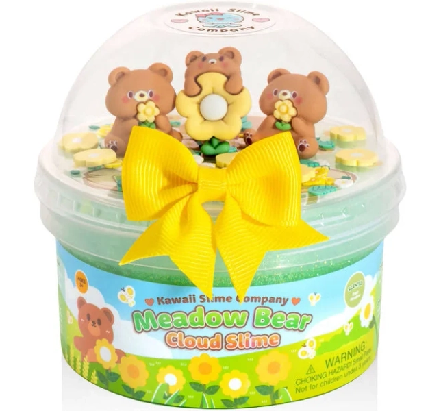 Kawaii Slime Company Meadow Bear Cloud Slime