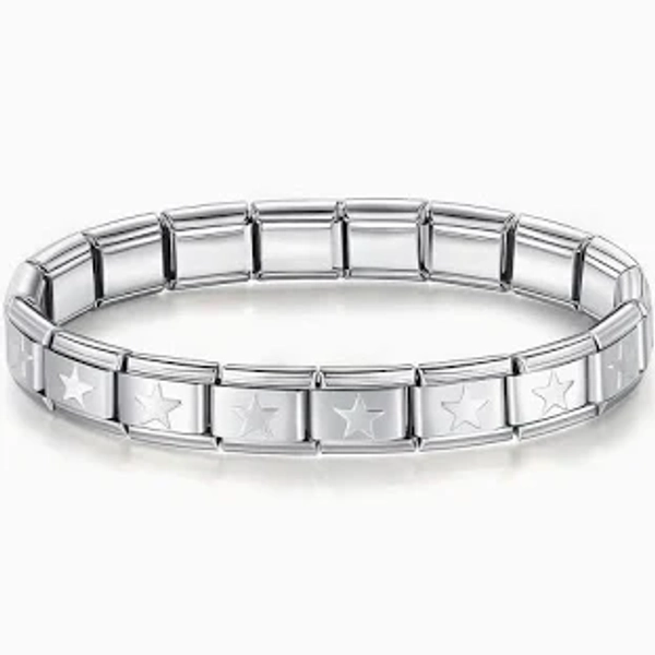 Italian Charm Armband Silber / Stern