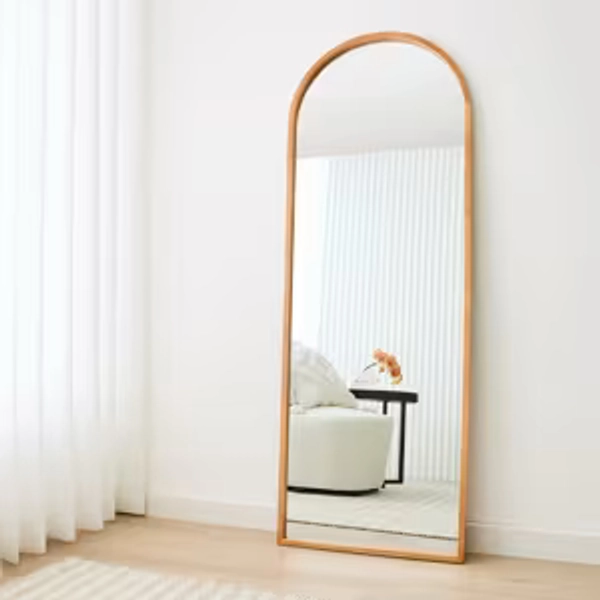 Arch Oak Look Floor Mirror, 170cm x 60cm