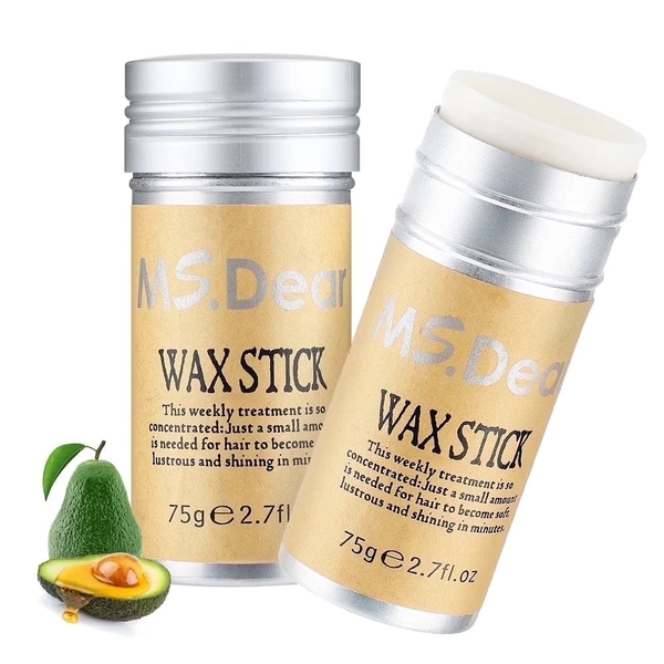 AITREE 2PCS Hair Wax Stick, Slick Hair Finishing Stick for Broken Hair Finishing Hair Wigs Edge Control Slick Stick Non Greasy Styling Wax for Fly Away & Edge Frizz Hair 2.7 oz, New Upgrade - Walmart.com