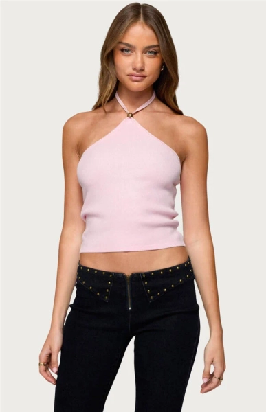 Hollis Knit Halter Top