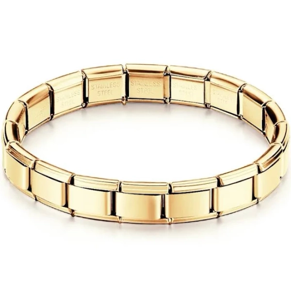 Italian Gold Charm Bracelet