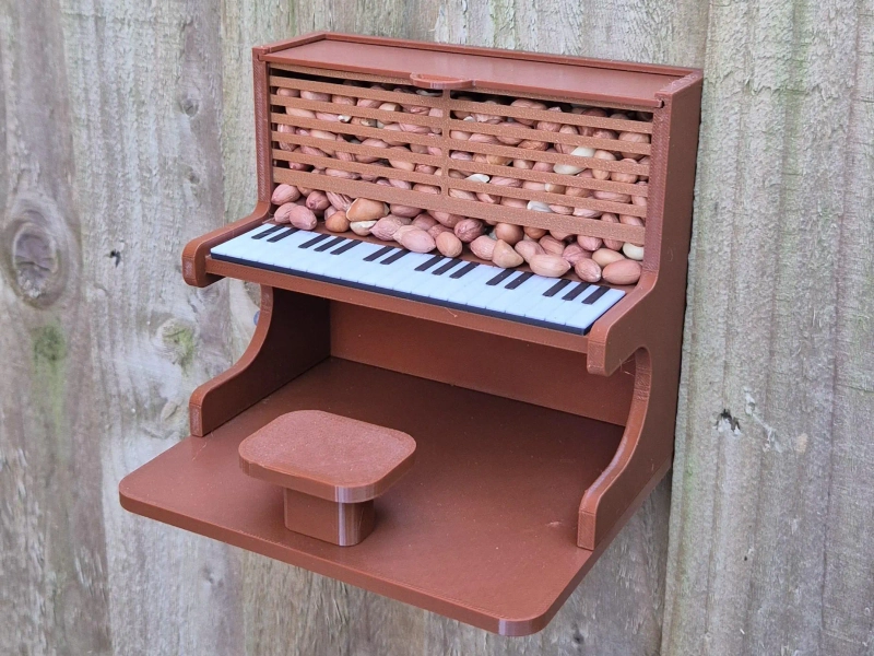 Squirrel Feeder Piano