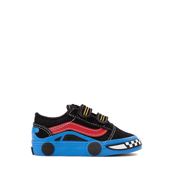 Vans Old Skool V Skate Shoe - Baby / Toddler - Black / Blue