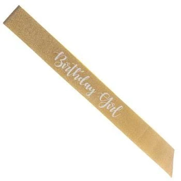 Glitter Sash