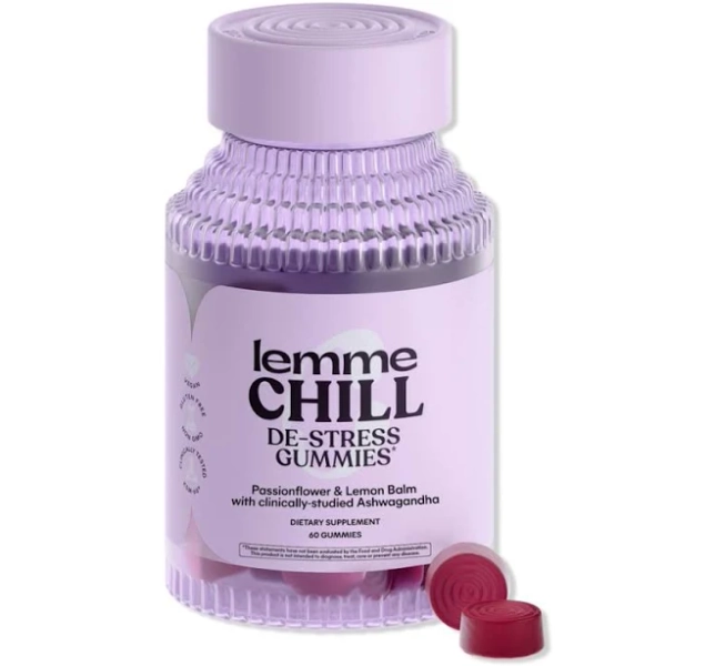Lemme Chill De-Stress Ashwagandha Gummies