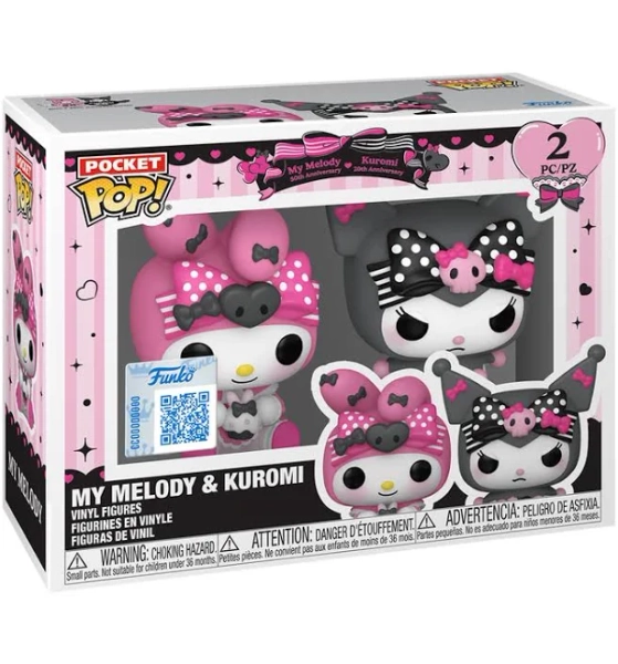 Funko Pocket Pop! Kuromi & My Melody 2-Pack