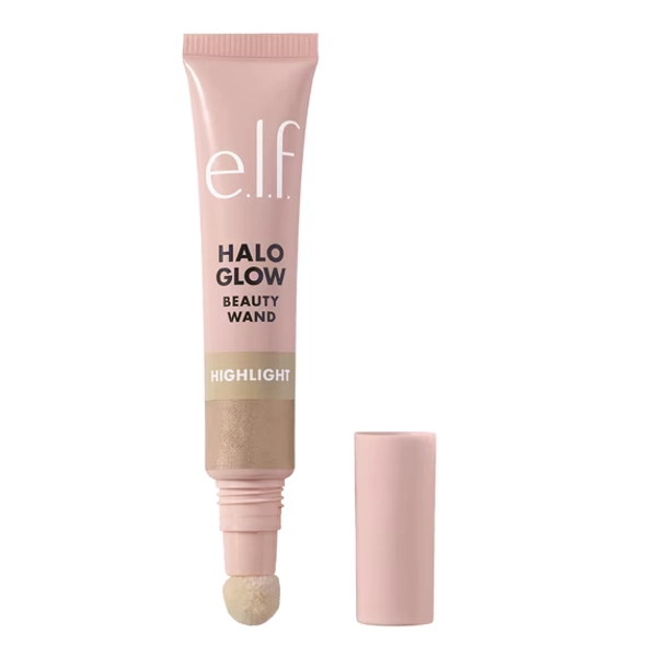 e.l.f. Halo Glow Highlight Beauty Wand, Champagne Campaign, 0.33 fl oz