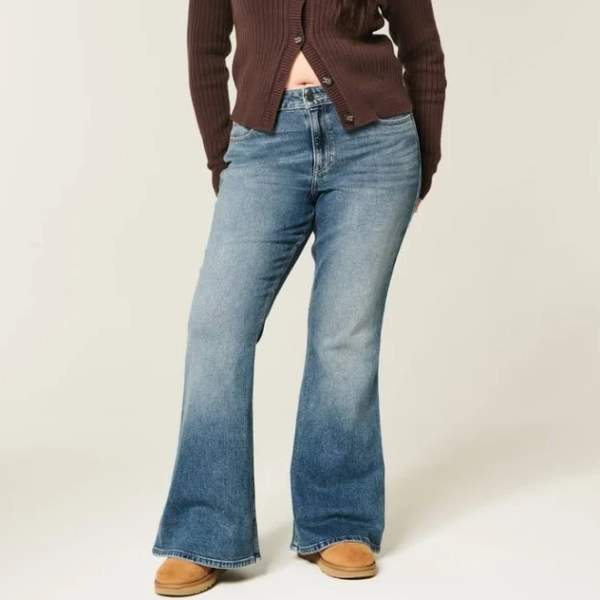 Hollister Women's High-Rise Flare Jeans