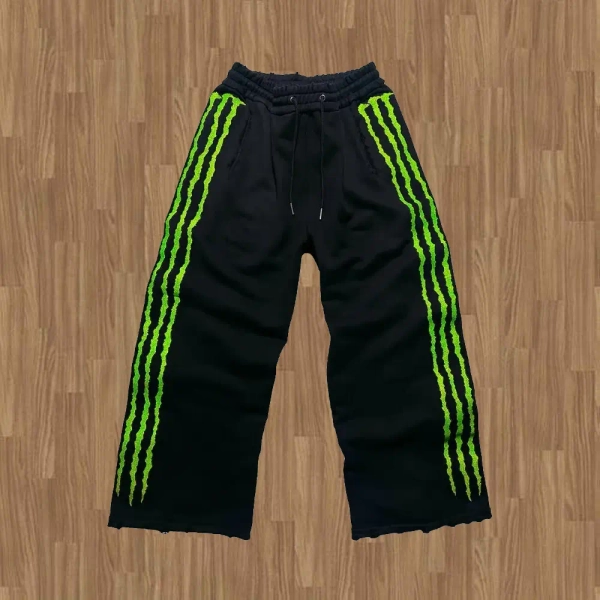 Other Monster embroidery glow in the dark sweatpants | Grailed
