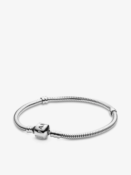 Barrel Clasp Snake Chain Bracelet