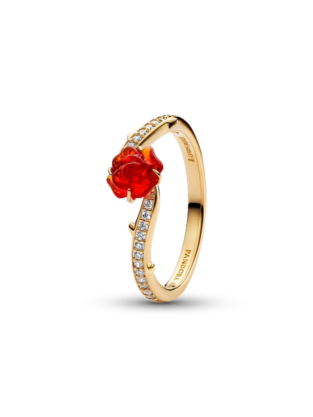 Disney Beauty and the Beast Enchanted Rose Ring