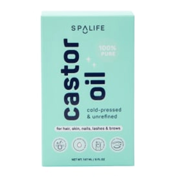 Cold-Pressed & Unrefined Castor Oil 5oz