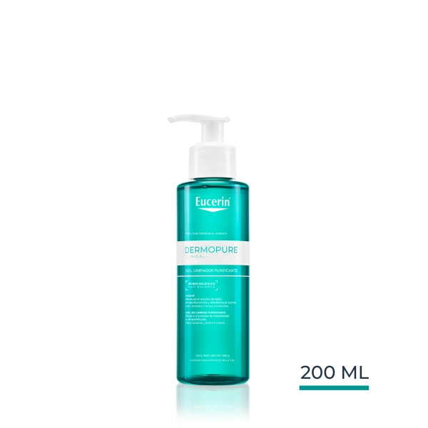 Gel Limpiador Facial Eucerin DermoPure 200ml