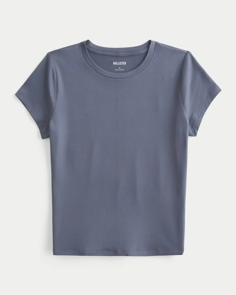 Seamless Fabric Crew Baby Tee
