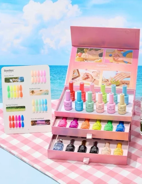 Beetles Summer Gel Polish Set Candy Electric Collection 20 Colors Gel Polish Set 15ML Summer Nails