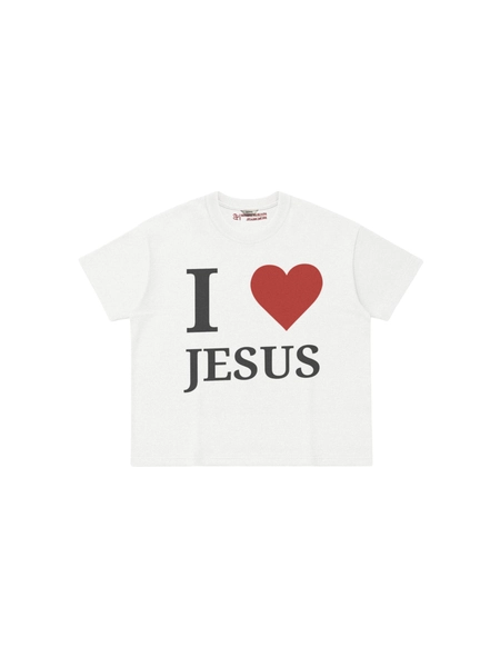 I love Jesus tee OFF WHITE - את הדרך חזרה אליו