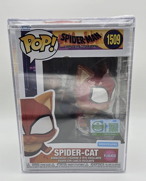 Funko POP! Ultra Flocked Spider Cat Spiderverse #1509 LE 5,000 In Hand Ships Now