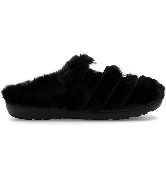A Bathing Ape Ape Head Puffer Sandals Subu Black