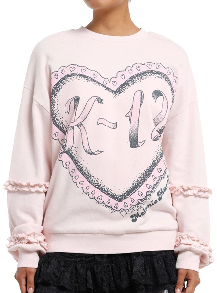Melanie Martinez K-12 Ruffle Crewneck Sweater
