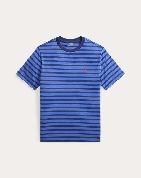 Striped Cotton Jersey Tee
