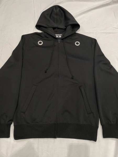 Comme Des Garcon EYELET ZIP HOODIE
