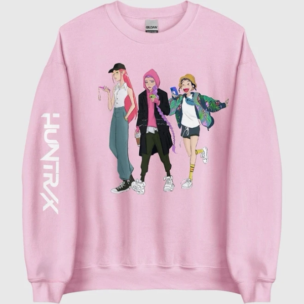 Kpop Demon Hunters Girls Fleece Sweatshirt