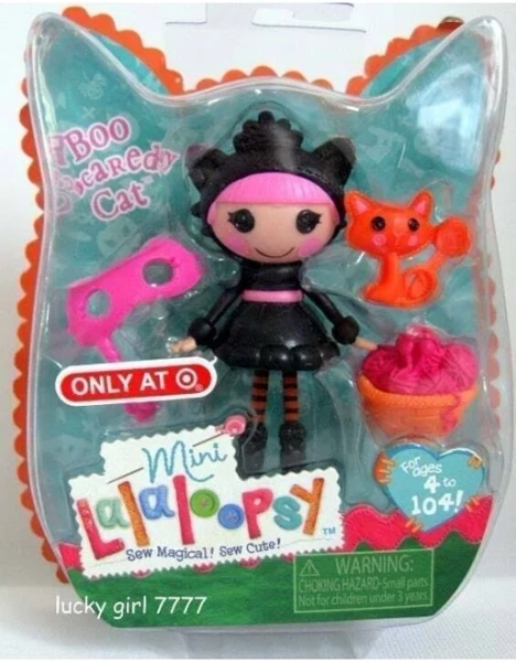 Mini Lalaloopsy Halloween Exclusive Boo Scaredy Cat